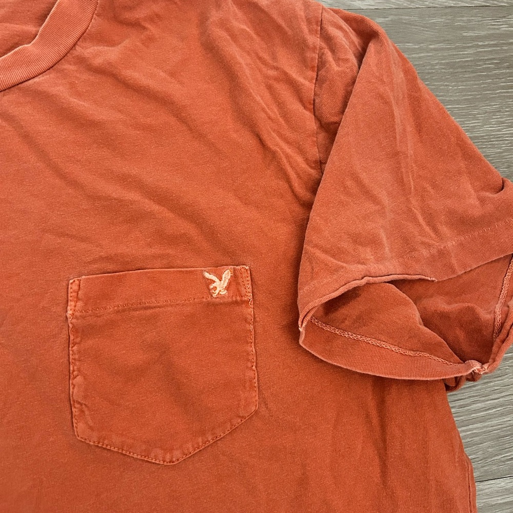 American Eagle Outfitters Orange Short Sleeve Tee